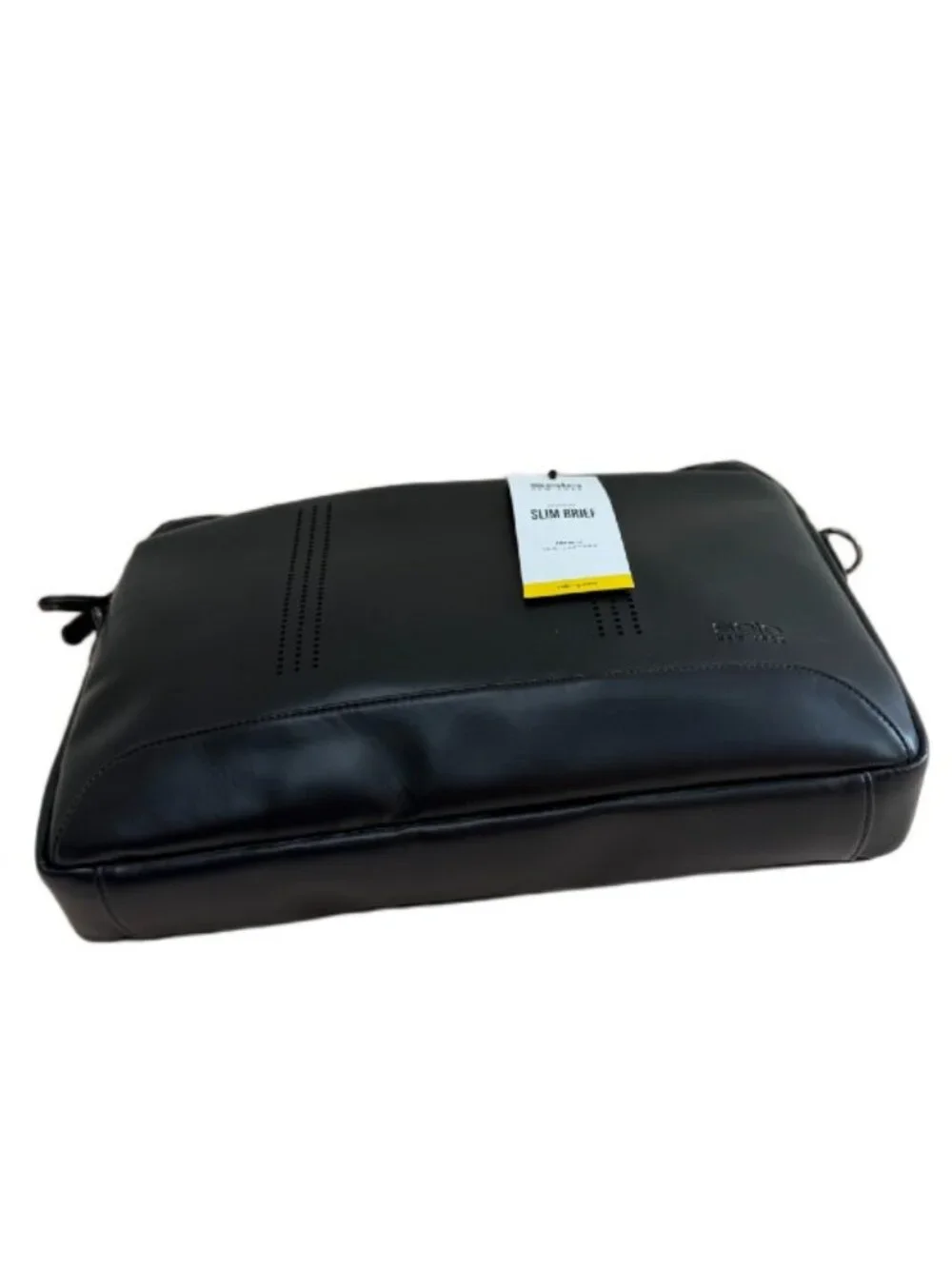 NWT Solo NY Murray Slim Brief Laptop Bag No Shoulder Strap